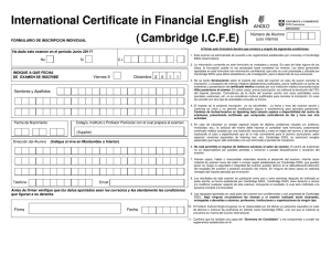 International Certificate in Financial English