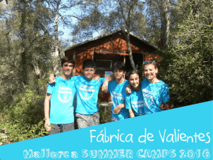 TRAINING Summer Camps Fábrica de Valientes 2016
