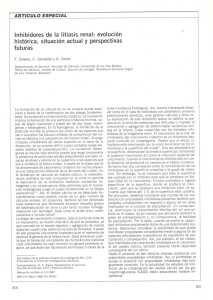 Inhibidores de la litiasis renal - Biblioteca Digital de les Illes Balears
