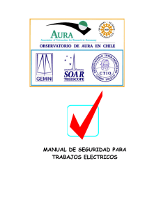 manual de seguridad para trabajos electricos - AURA-O