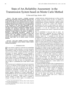 State of Art,Reliability Assessment in the Transmission System