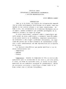 Contaminantes atmosféricos secundarios y efectos