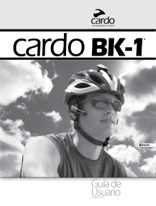 cardo BK-1 User Guide ES
