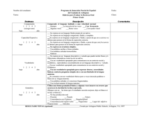 Nombre del estudiante: Tarea: Programa de Inmersión Parcial de