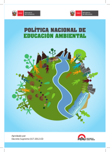 política nacional de educación ambiental
