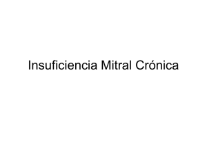 Insuficiencia Mitral Crónica