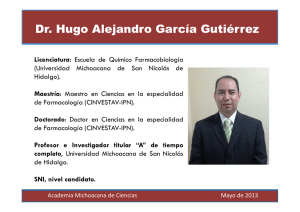 Dr. Hugo Alejandro García Gutiérrez