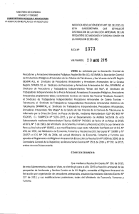 modifica resolución exenta n° 391 de 2015. de