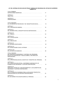 ley del sistema de ejecucion de penas y medidas de seguridad del