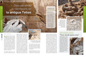 Descubriendo la necrópolis de la antigua Tebas