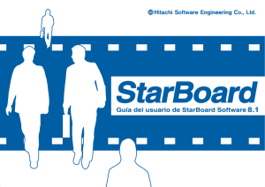 Guía del usuario para la pizarra electrónica interactiva StarBoard FX