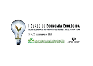 Principios e instrumentos de la economía ecológica