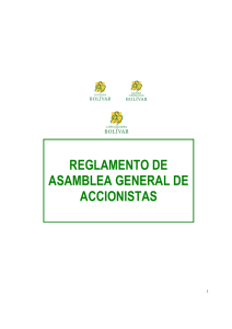 Reglamento asamblea