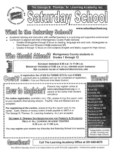 What is the eattiintlay Steiner? - Montgomery County Public Schools