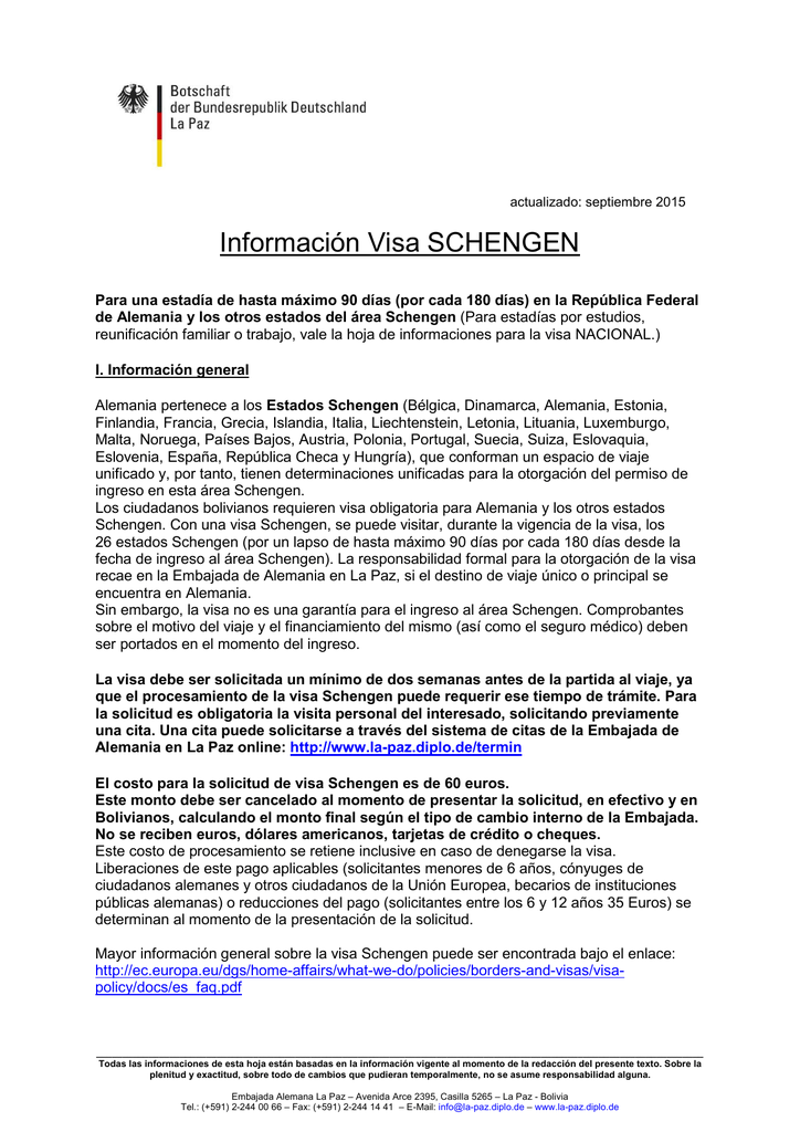 Sistema de citas embajada de españa