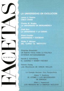 Facetas Núm. 3. Vol. 6, 1973 - Biblioteca Virtual Miguel de Cervantes