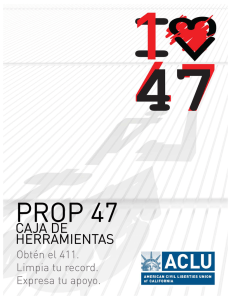 PROP 47 - ACLU of California