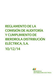 Reglamento de la Comisión de Auditoría y Cumplimiento