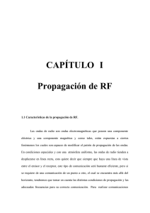CAPÍTULO I Propagación de RF