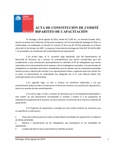 modelo de acta de constitución de comité bipartito de capacitación