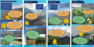 Caracterización agroclimática Época de lluvia y seca Temperatura