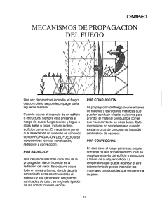 Propagación del fuego