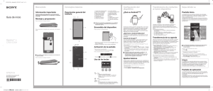 Manual de Usuario Sony Xperia L