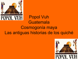 Popol Vuh Guatemala