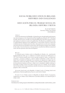 social work education in ireland