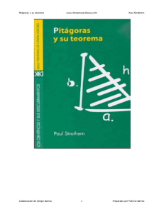 Pitágoras y su teorema. Paul Strathern