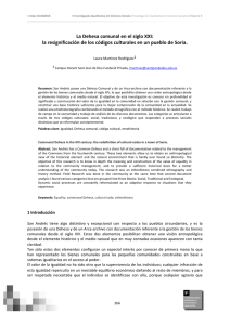 La Dehesa comunal en el siglo XXI: la resignificación de los códigos