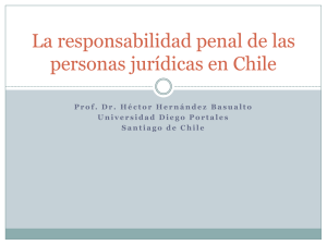 La responsabilidad penal de las personas jurídicas en Chile