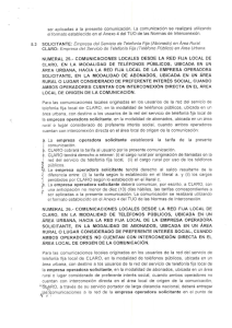 ser aplicadas a la presente comunicación. La comunicación se