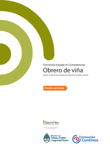 Obrero de viña - Ministerio de Trabajo, Empleo y Seguridad Social