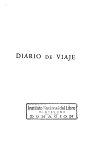 Diario de Viaje Tomo I - Biblioteca del Bicentenario