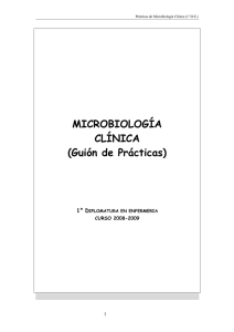 MICROBIOLOGÍA CLÍNICA (Guión de Prácticas)