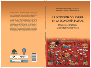 La economia solidaria en Bolivia