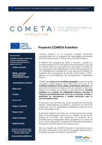 Proyecto COMETA Evolution