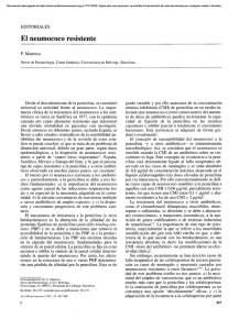 El neumococo resistente - Archivos de Bronconeumología