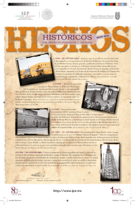 Hechos Históricos - Instituto Politécnico Nacional