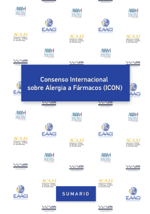 Consenso Internacional sobre Alergia a Fármacos (ICON)