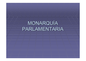 Esquema Monarquía Parlamentaria