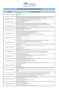 CONVOCATORIA INFOJUS PARA INVESTIGACIONES JURIDICAS