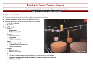 Práctica 5 – Forma, Textura y Soporte