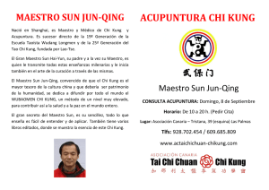 acupuntura chi kung - Asociación Canaria de Tai Chi Chuan y Chi