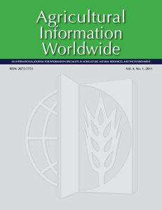 Agricultural Information Worldwide - E
