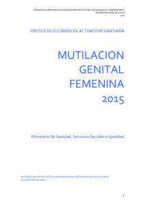 mutilacion genital femenina 2015