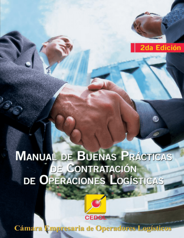 Manual De Contratación De Operaciones Logísticas