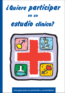 ¿Quiere participar en un ensayo clínico?