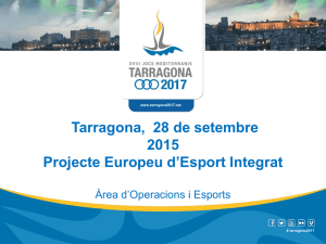 Jornada d`Esport Integral (28.10.15)